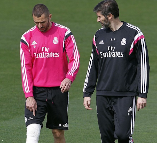 Benzema is still not fully recovered